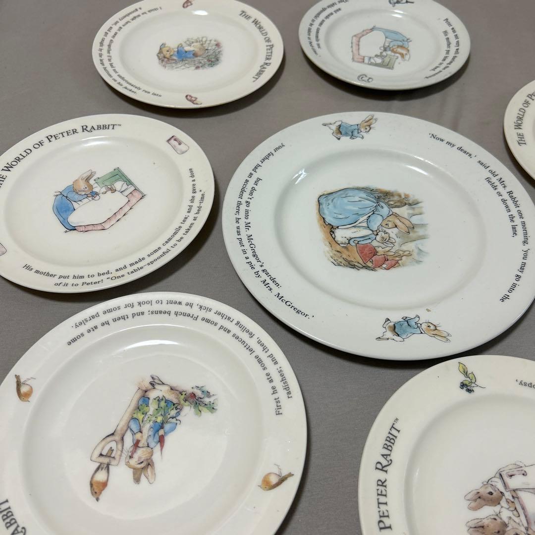 ピーターラビット プレート 6枚セット