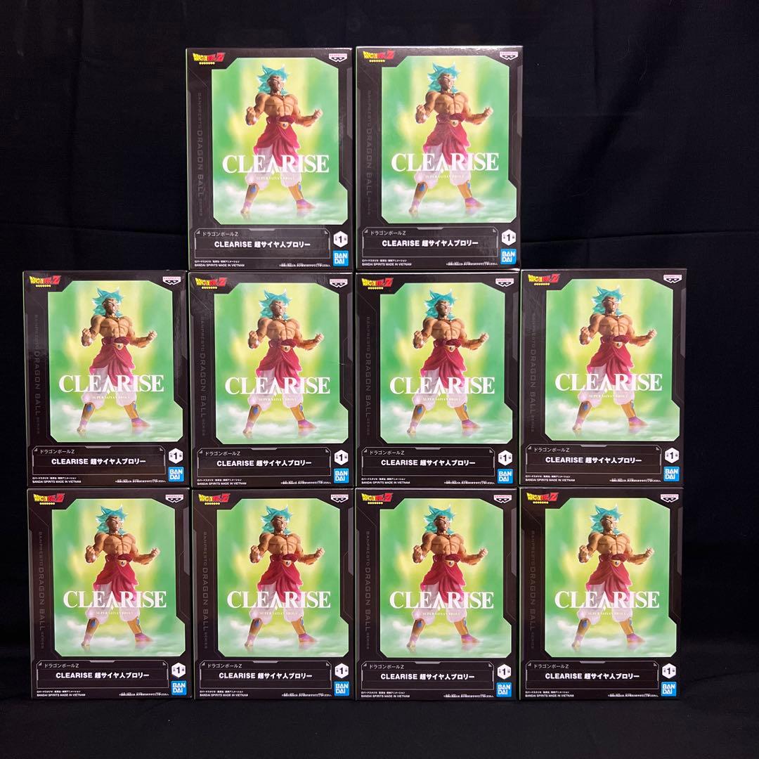 バンプレスト ドラゴンボールZ CLEARISE 超サイヤ人ブロリー まとめ売り