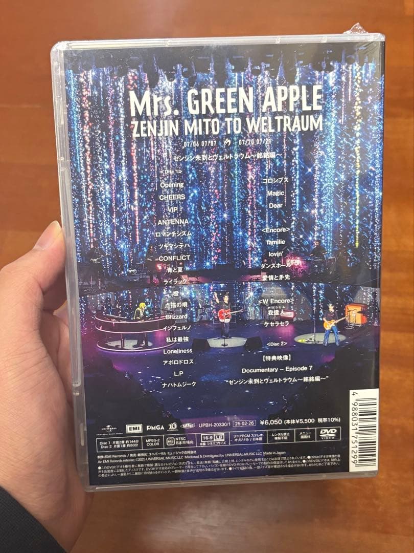 ミセス ペンライト＋ゼンジン未到とヴェルトラウム DVD セット - メルカリ