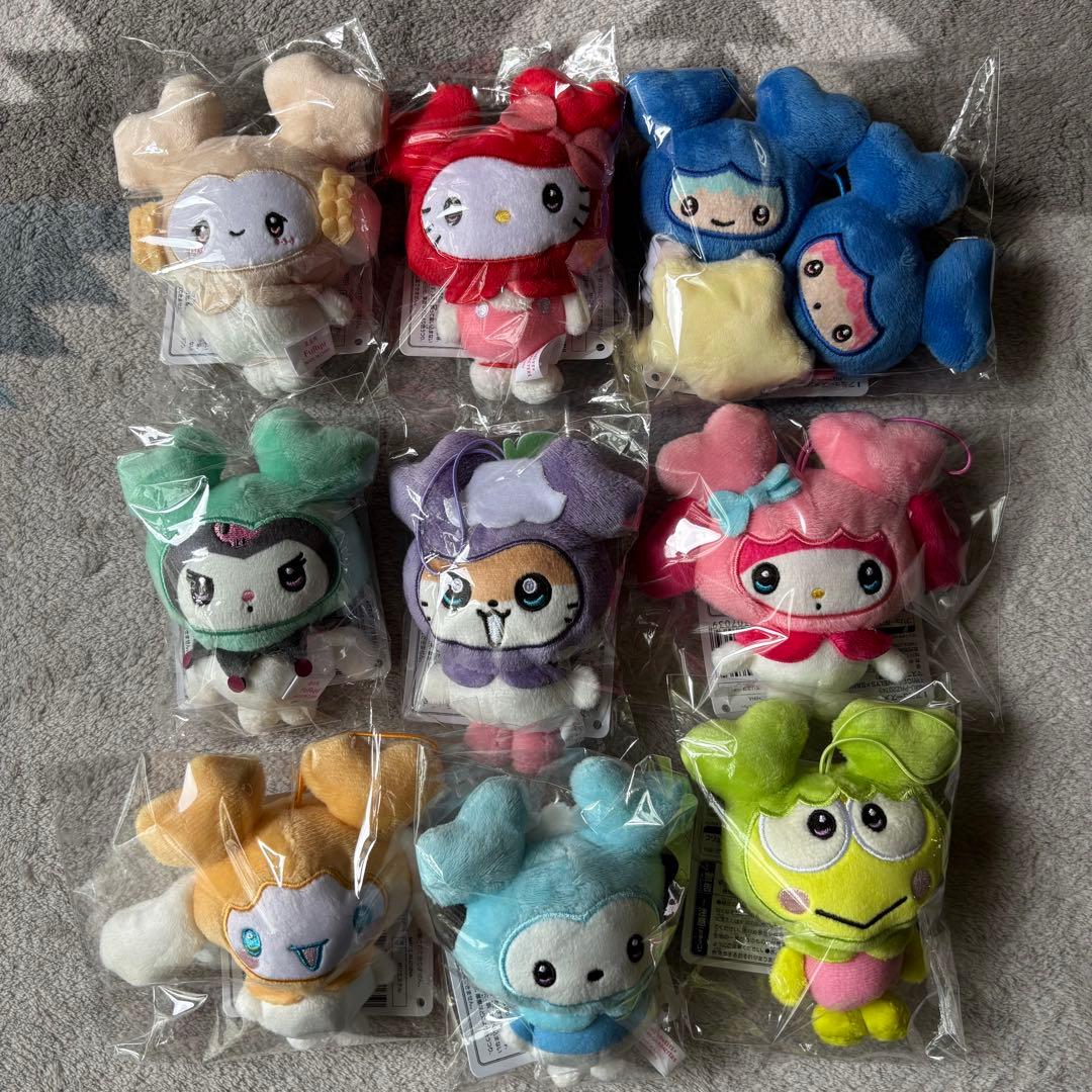 GiGO限定 TWICE LOVERYS サンリオマスコット コンプリート