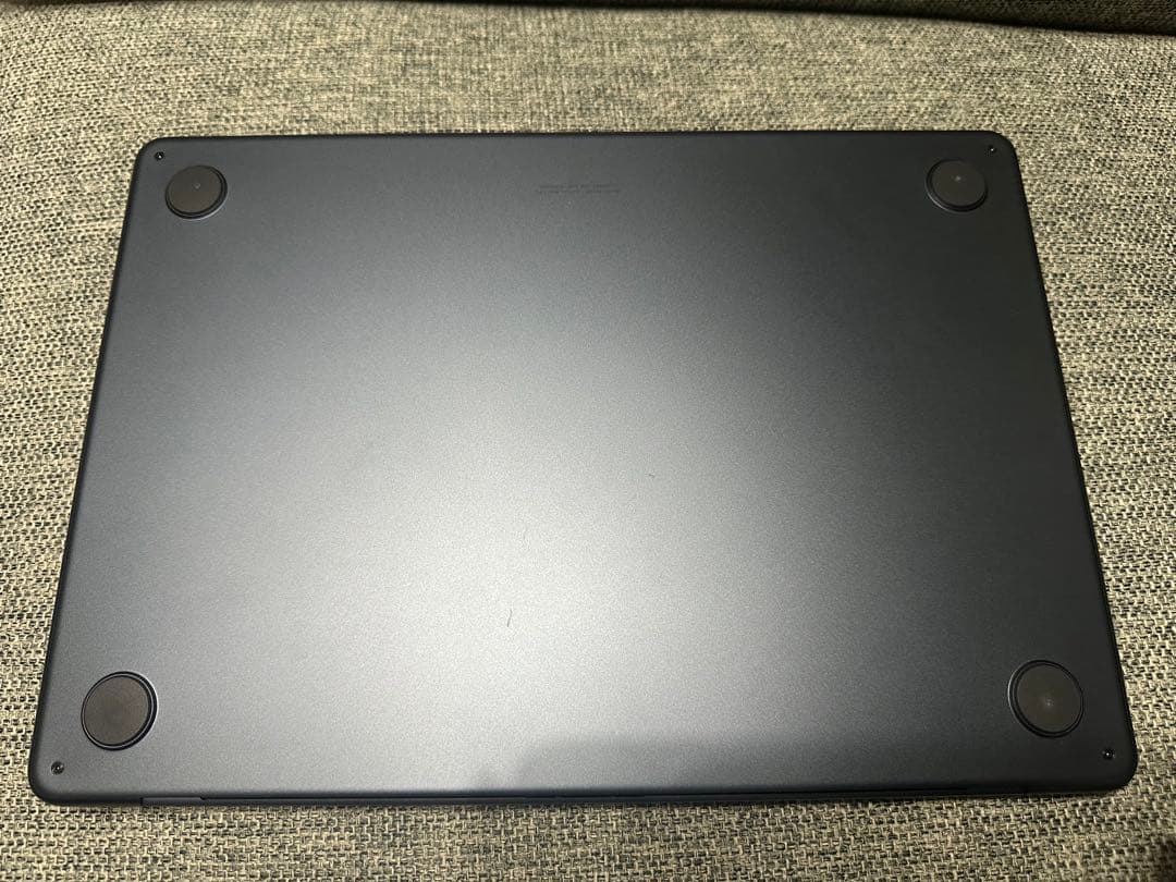 未使用に近い バッテリー100% MacBook Air M3 ミッド