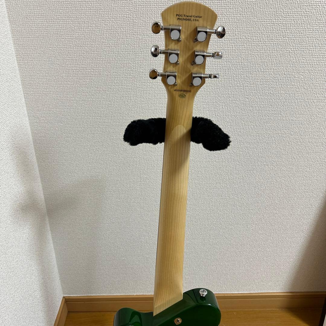 ピグノーズアンプギターショートスケールミニギターPGG-200 グリーン