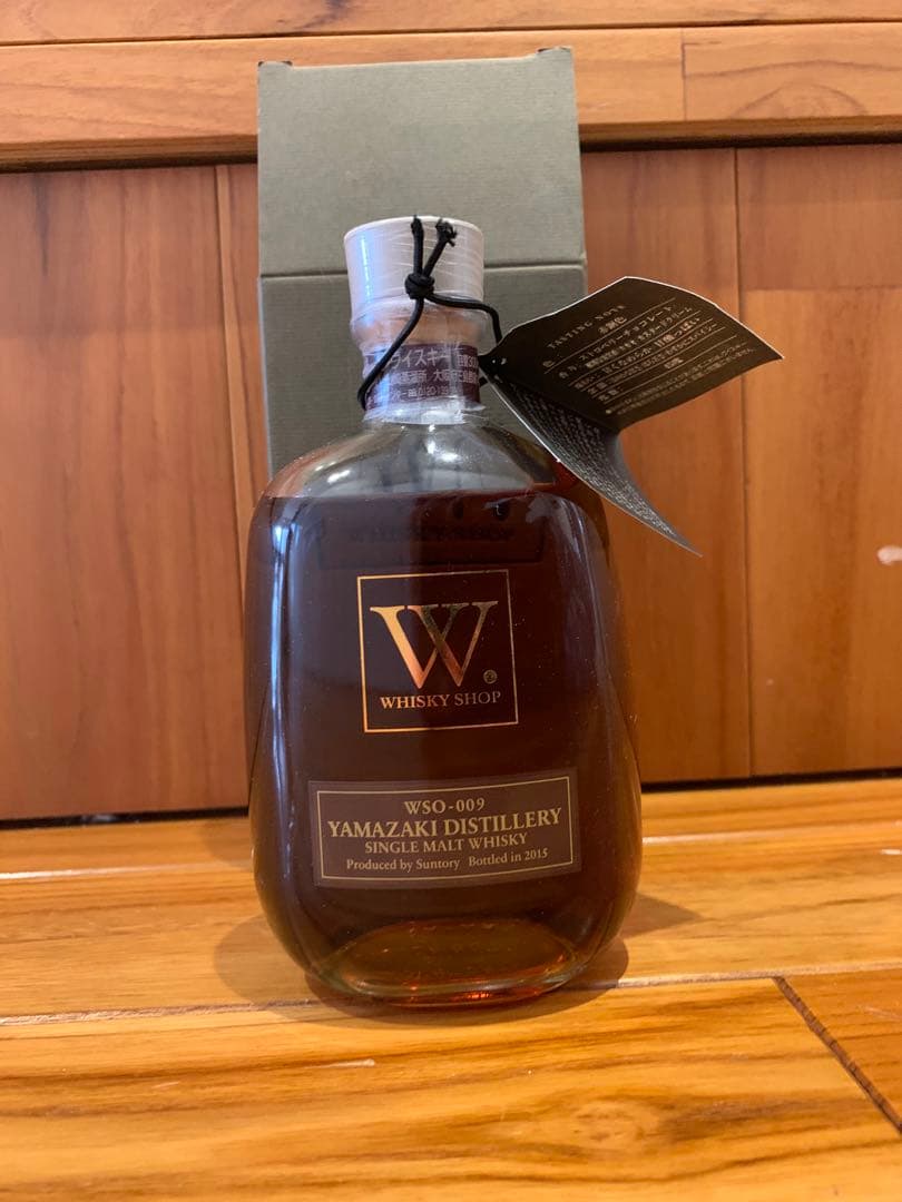激レア　山崎シングルモルト　WSO-009 Whisky Shop W 激レア山崎シングルモルトWSO-009 Whisky Shop W