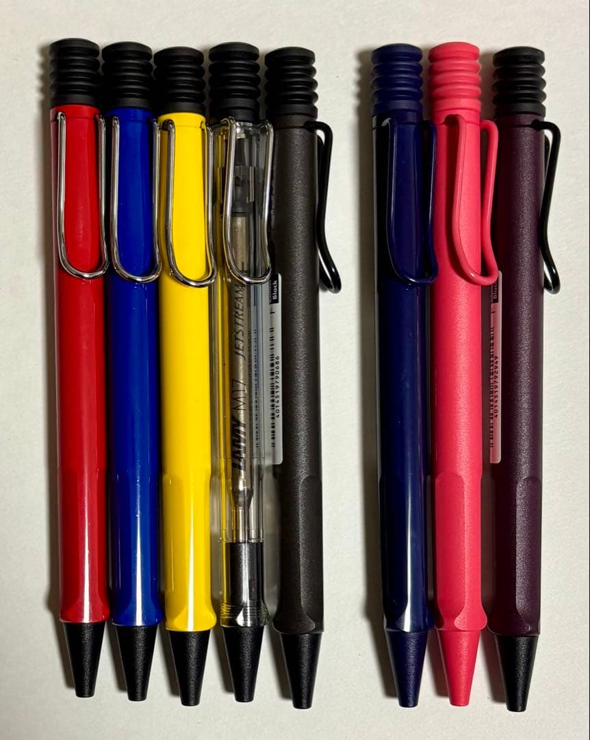 ラミーサファリ　ジェットストリームインサイド　ボールペン　8本 LAMY safari JETSTREAM INSIDE ラミー サファリ ジェットストリーム