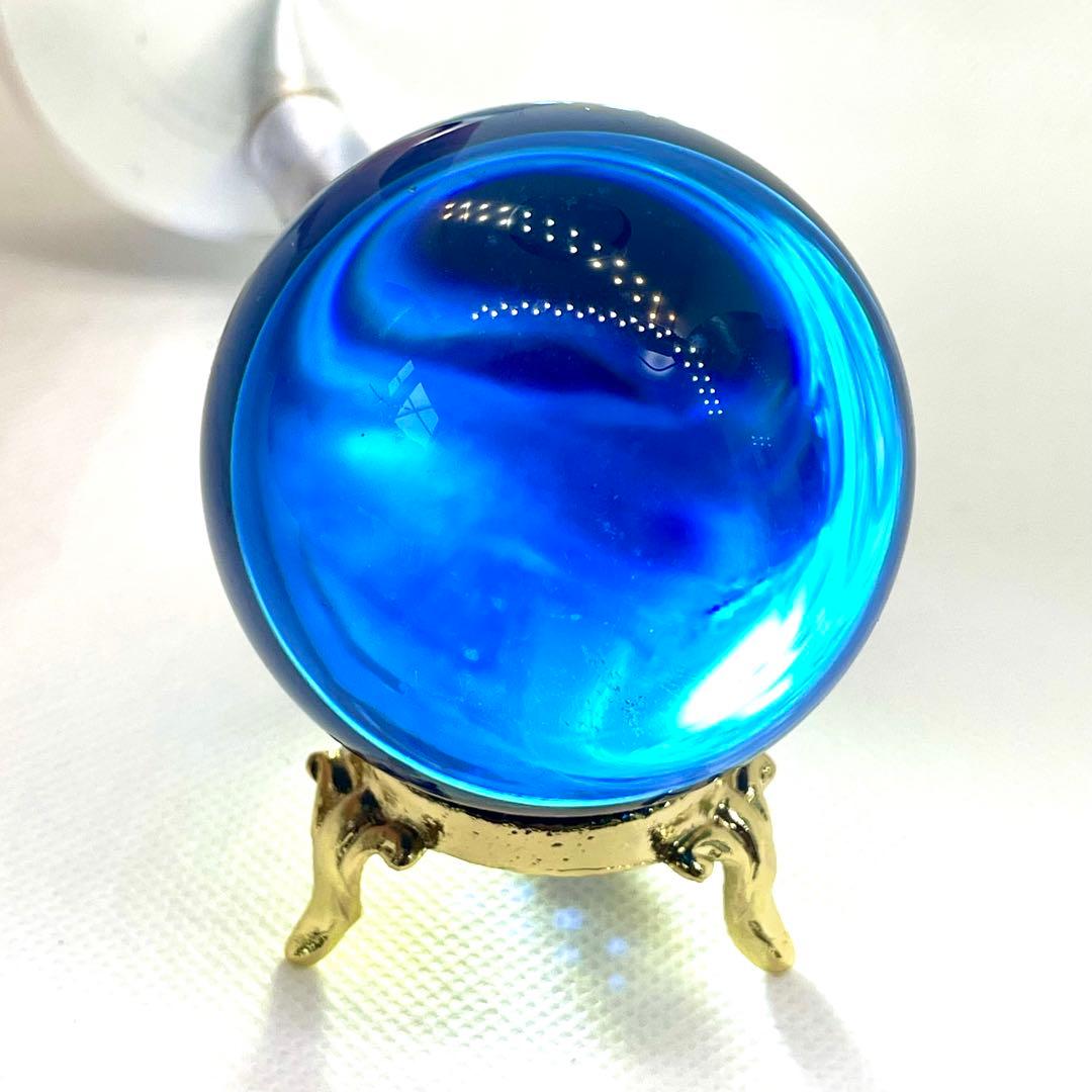 アンダラクリスタル S1176 丸玉 サファイア タンザナイトファイア 201ｇ アンダラクリスタル S1176 丸玉 サファイア タンザナイトファイア