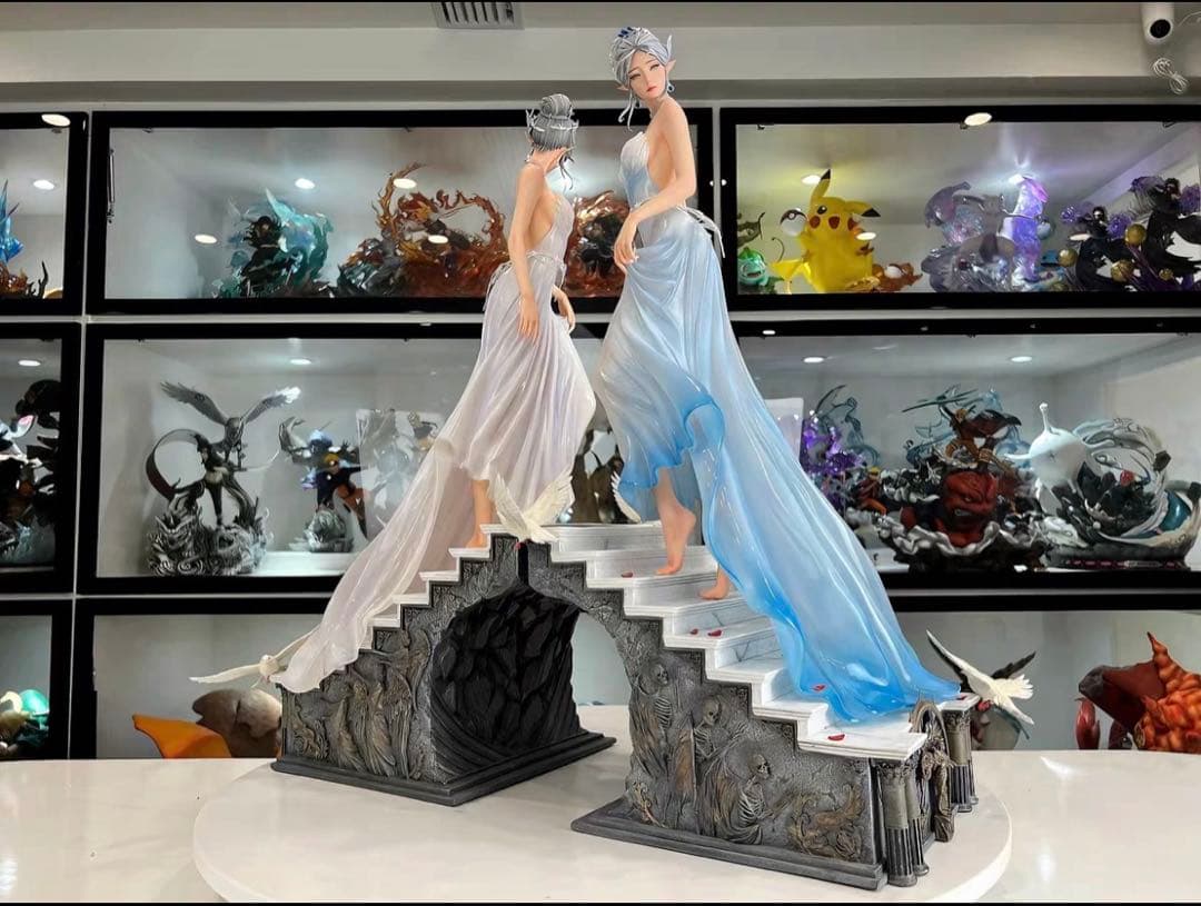 鬼刀シリーズ TES 風鈴 振り返る 海琴の煙 風鈴アスミ スタチューフィギュア