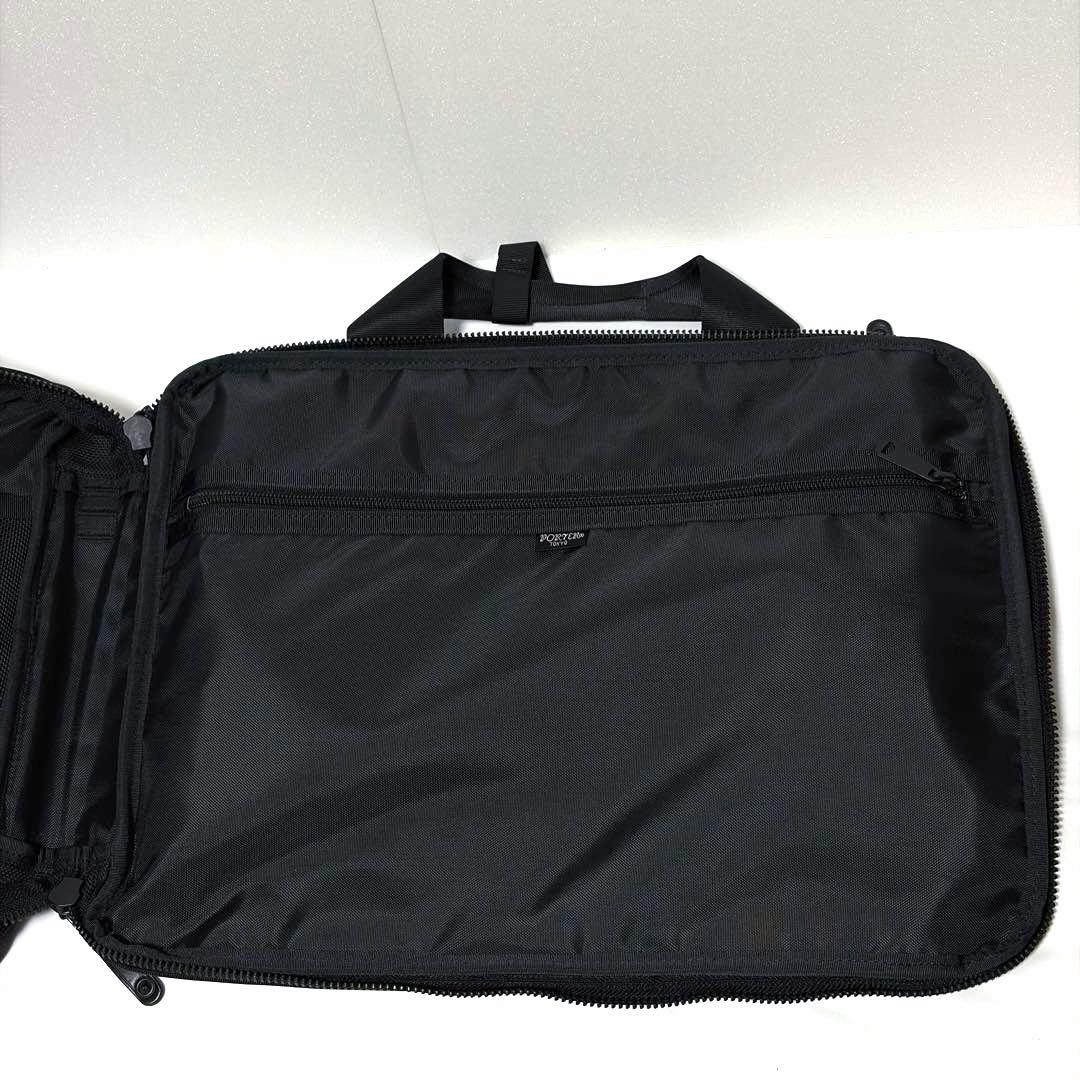 新品同様✨ポーターヒート ビジネスバッグ3way 2層 A4可 黒 吉田カバン