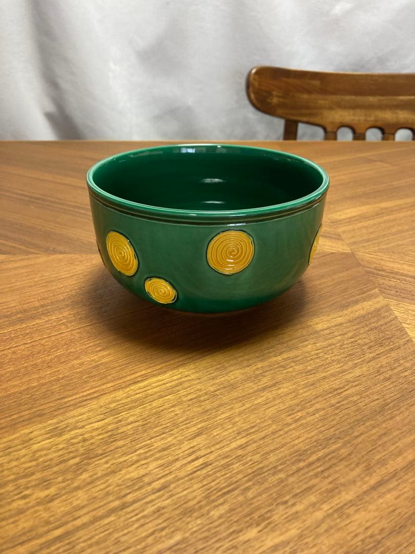 交趾　渦　皆具　中村翠嵐　交趾焼