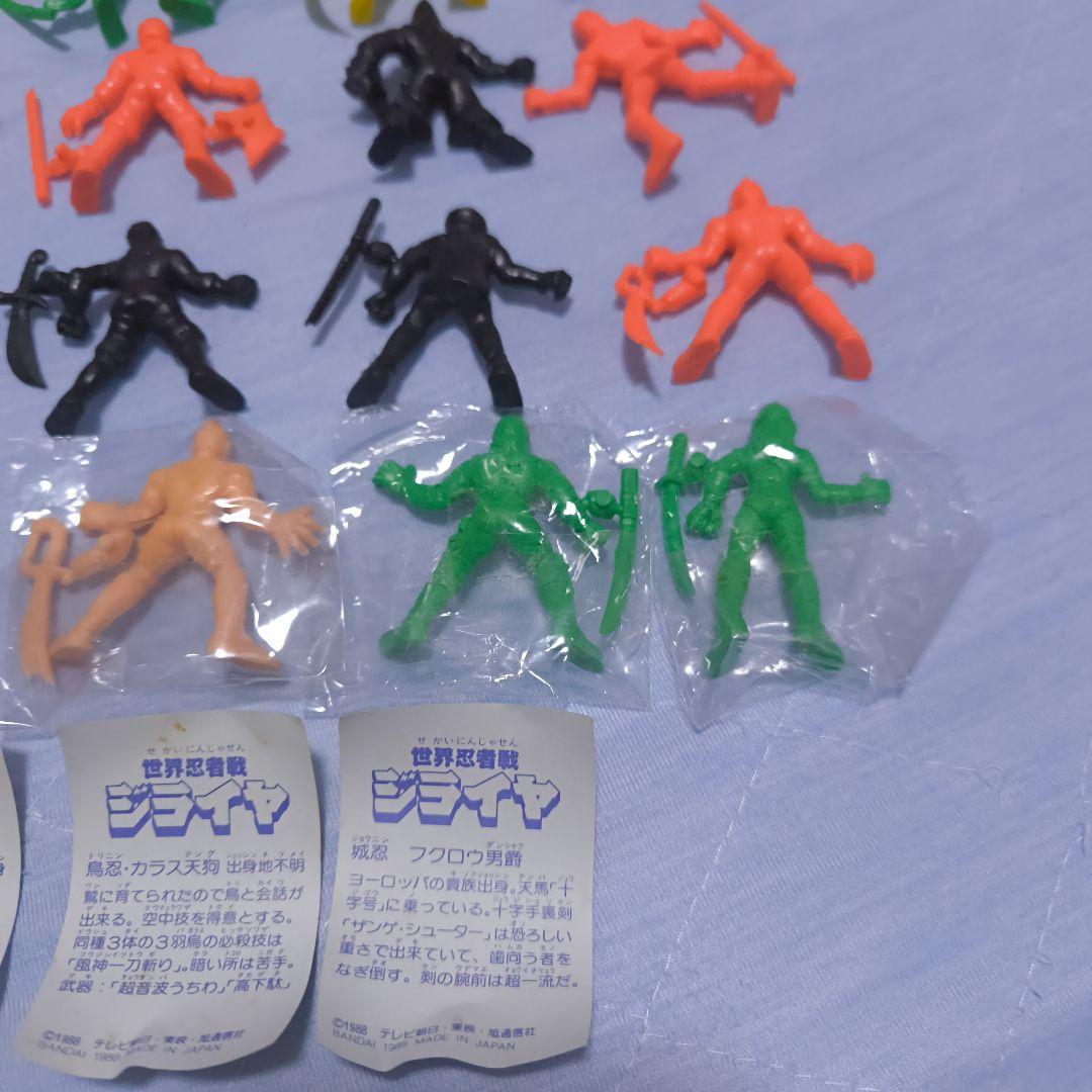 世界忍者戦ジライヤ、ジライヤ、ジライヤ消しゴム、ガチャガチャ、BANDAI、忍者