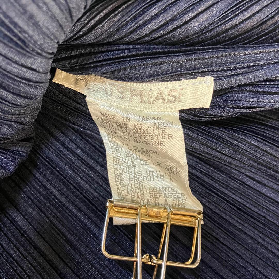 プリーツプリーズ　サイズ4 タンクトップ　ネイビー