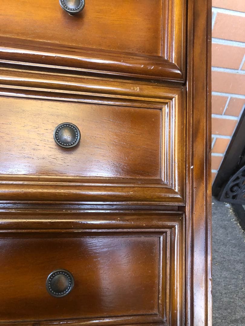 チェスト　ヨーロピアン風　アンティーク調　ヴィンテージ　花台　フラワースタンド