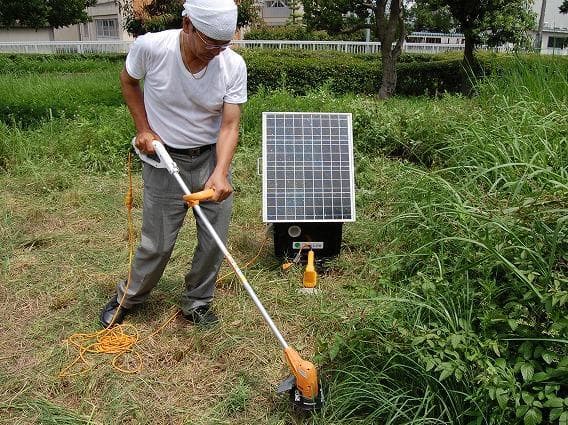 ほぼ未使用○ポータブル電源ちくでんSUN・KIT○ ソーラーパネルセット 防災