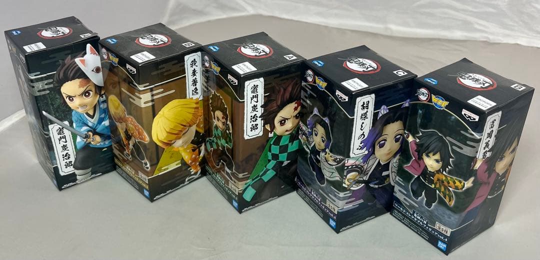 まとめ 鬼滅の刃　ワーコレ ともぬい Qposket フィギュア ２８点