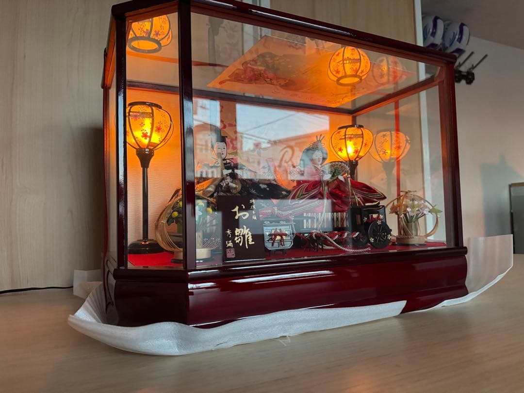 【価格応相談】　極美品　雛人形セット　オルゴール付