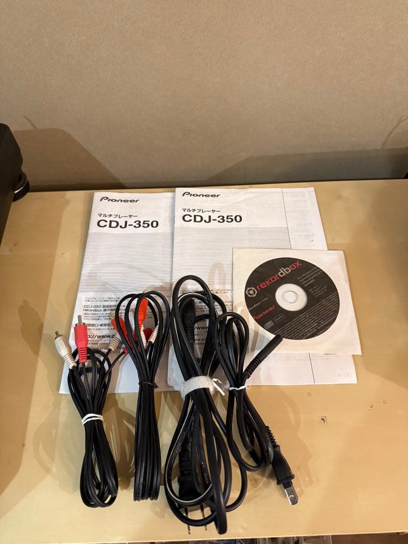 Pioneer CDJ-350(USB対応) 2台セット 付属品あり - メルカリ