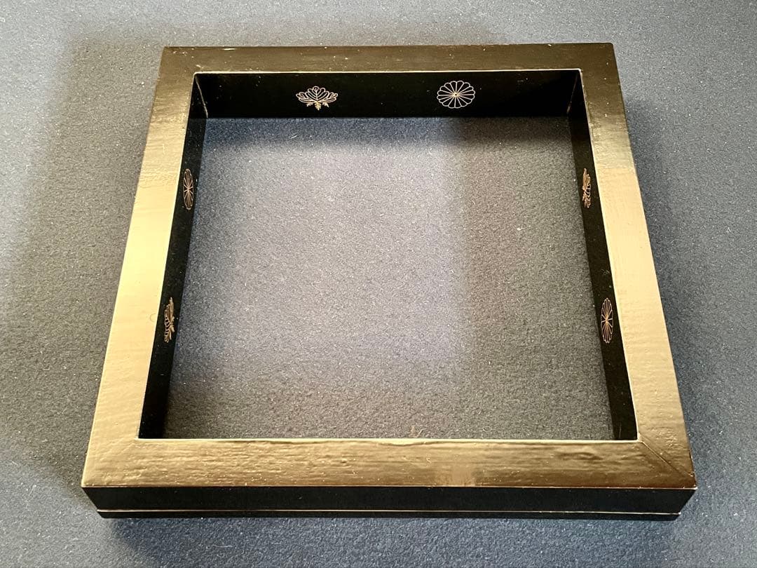 美品 未使用】「母」 高台寺蒔絵 炉縁 静峰 志芸男 共