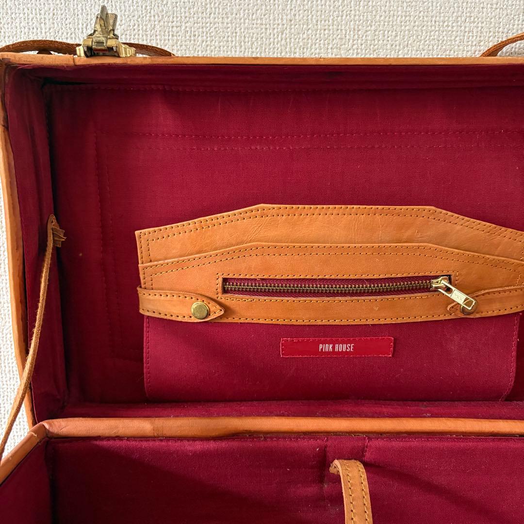 ピンクハウス 本革 トランク ノベルティ