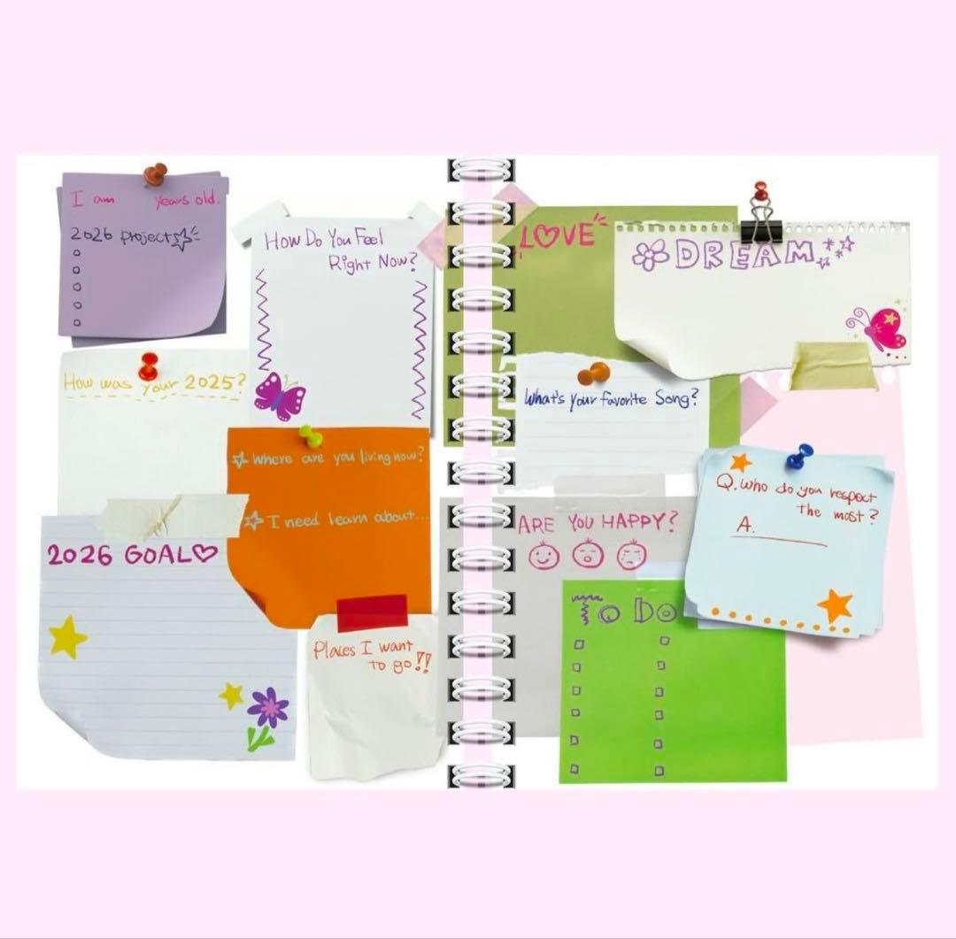 2026 Diary Atelier Dorf スケジュール帳 加藤愛里