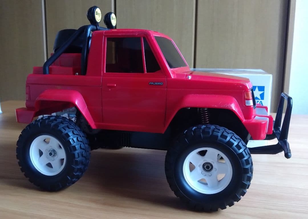 最終価格 タミヤ 1/10 三菱 パジェロ CW-01 カスタム有 デカール付