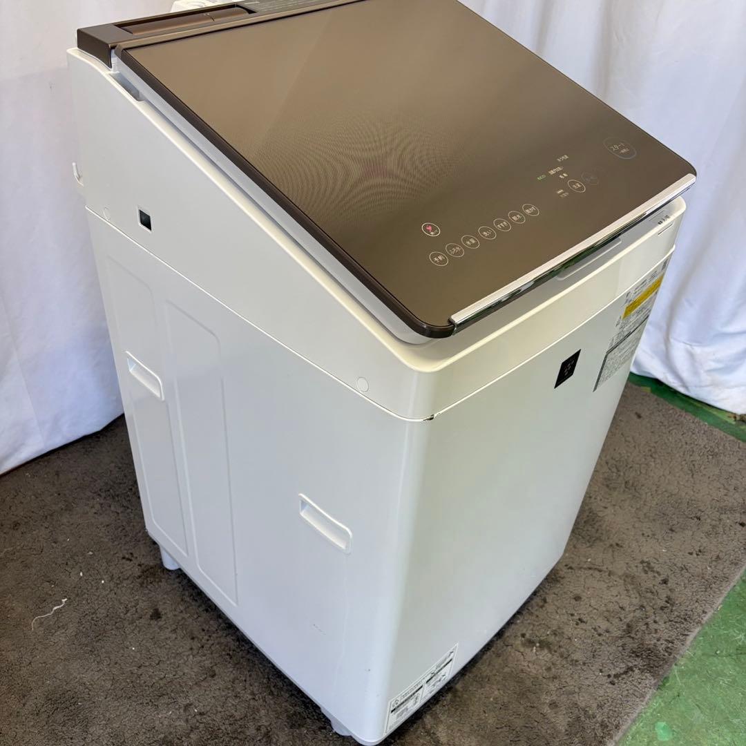 969⭕️洗濯機 SHARP 乾燥 10キロ 大きい 安い 設置無料