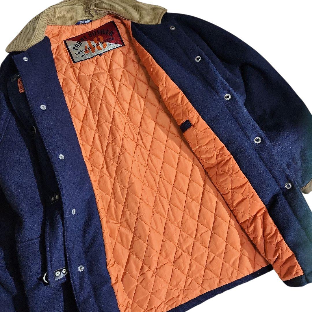   ファイヤーマン中綿キルティング・ウールコート039