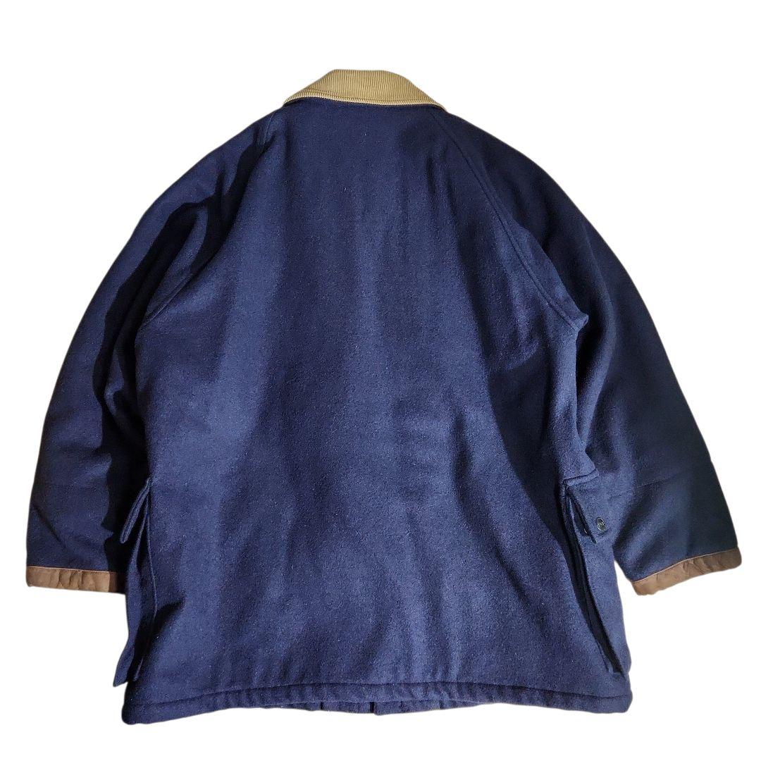   ファイヤーマン中綿キルティング・ウールコート039