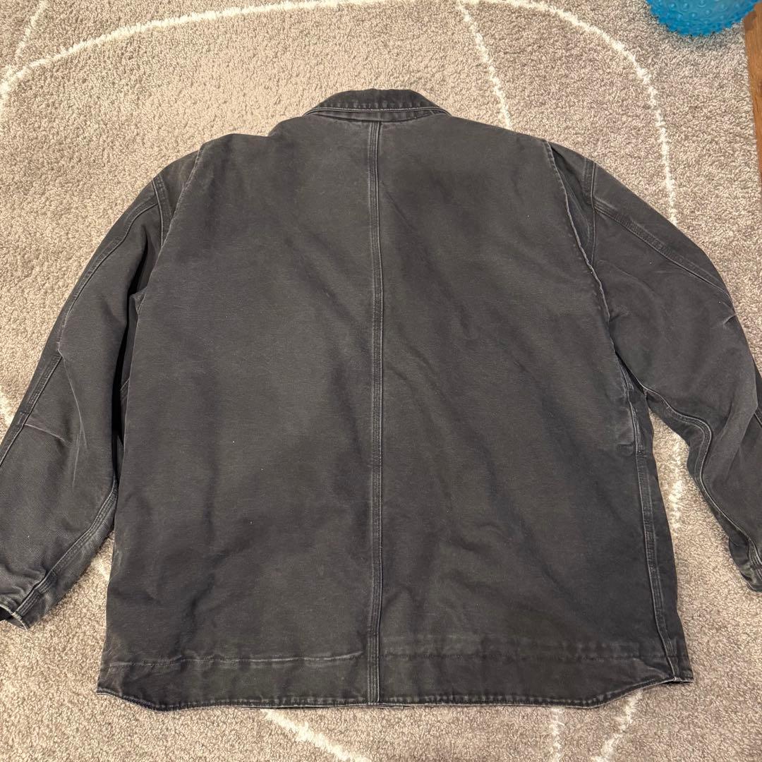 Carhartt 黒 ジップアップジャケット