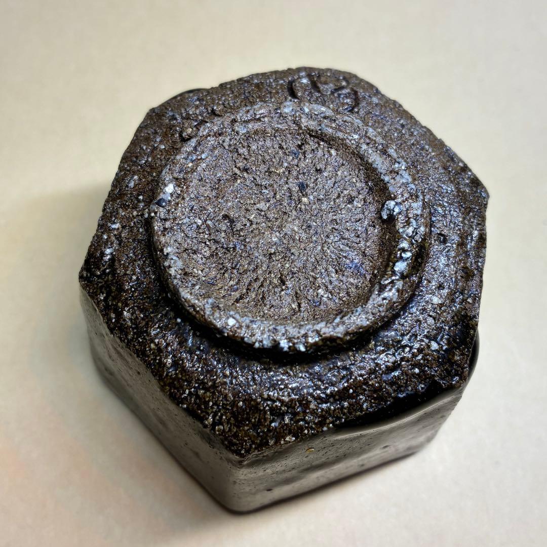 ぐい呑み 池西剛 朧月手六角盃 共箱 - メルカリ