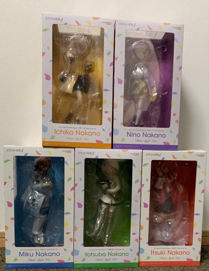 グッドスマイルカンパニー 五等分の花嫁 Date Style Ver 5体セット