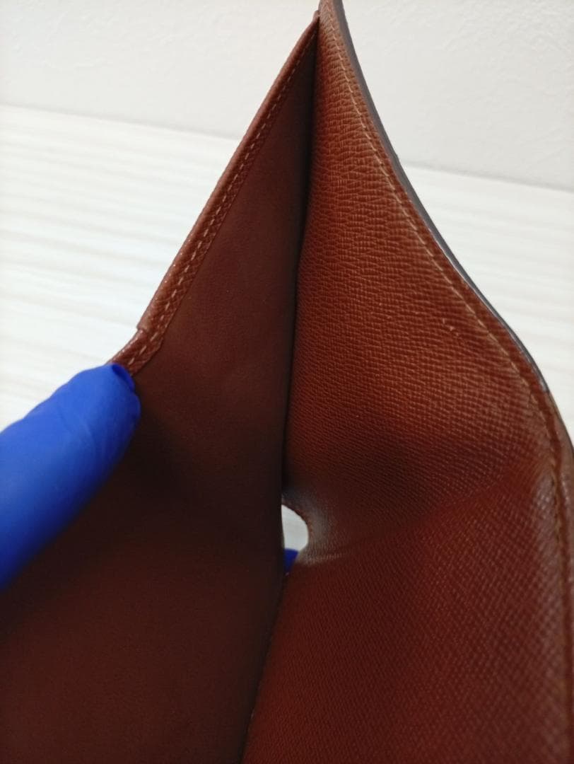 L0105-17　Louis Vuitton モノグラム 三つ折り財布