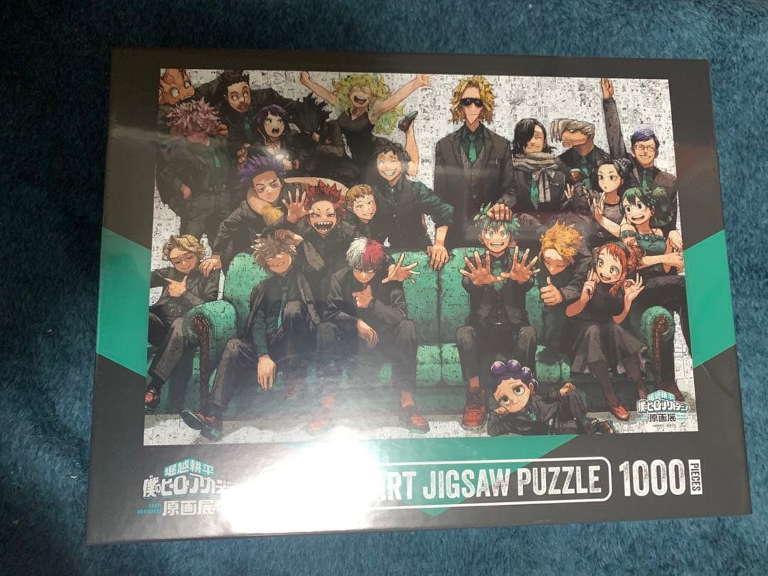僕のヒーローアカデミー ヒロアカ 原画展 モザイクアートパズル 僕の