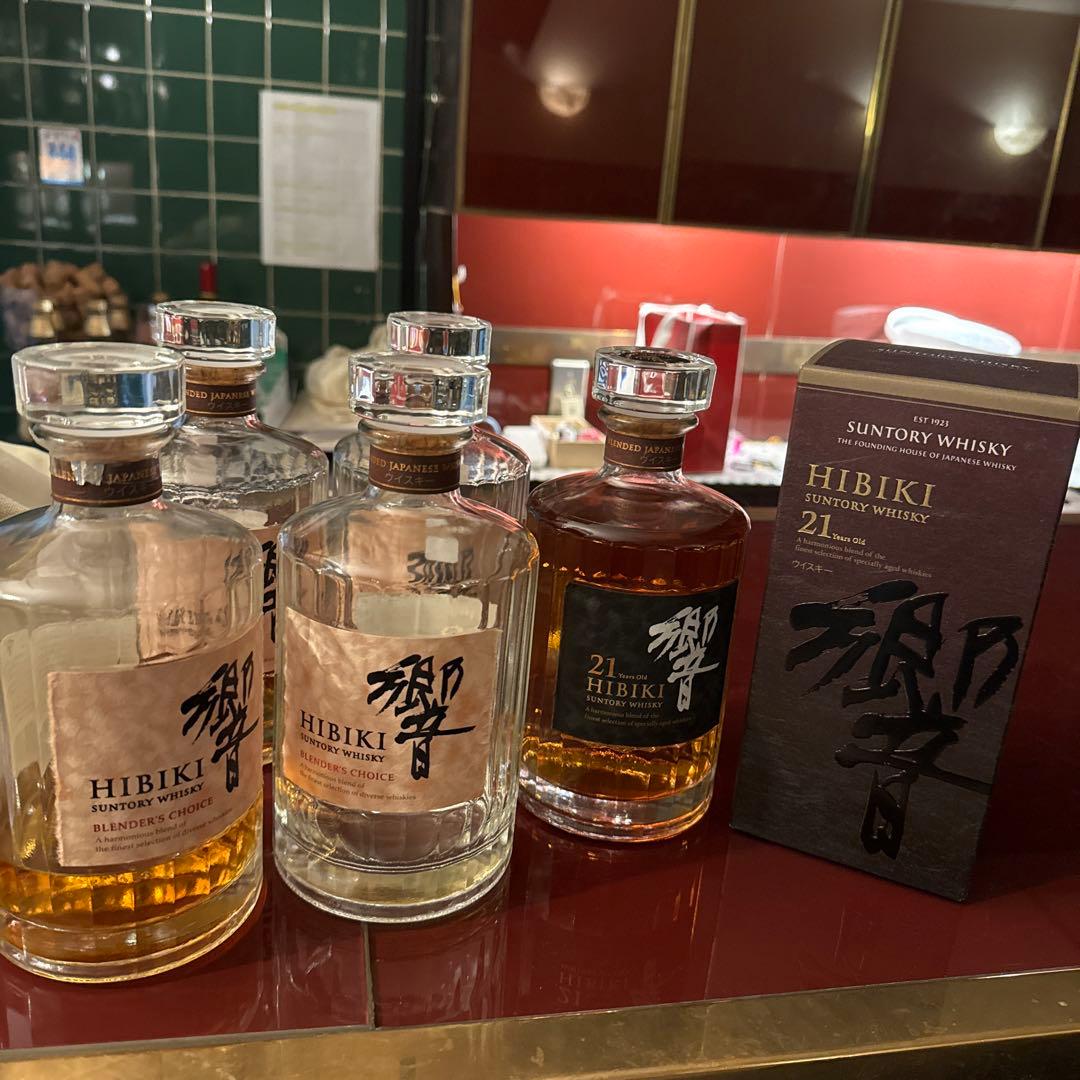 サントリー 響HIBIKI 21年 サントリーウイスキー 700ml 空き瓶