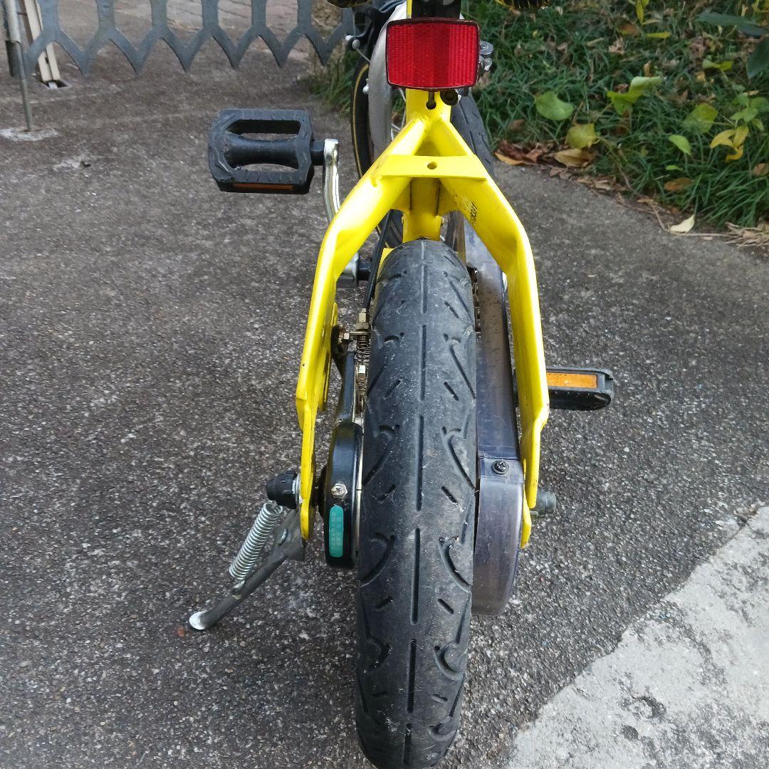 へんしんバイク 12インチ イエロー スタンド付き 工具付き 仙台