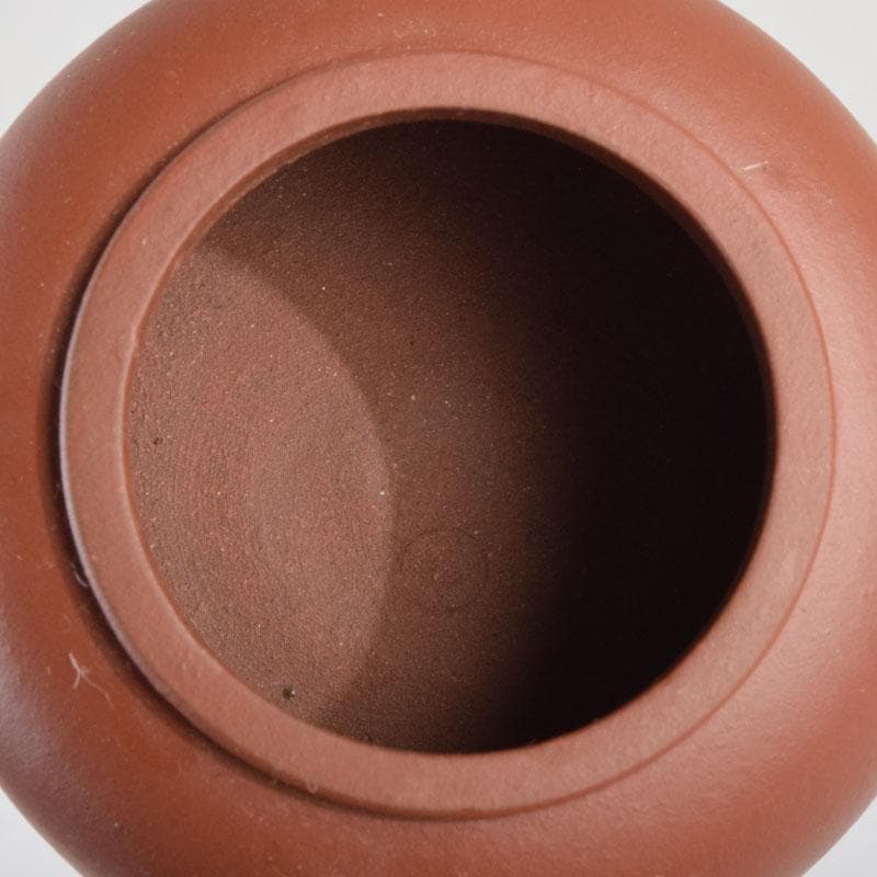 中国 荊渓恵孟臣製 紫砂 朱泥 急須 茶壷 V 9219