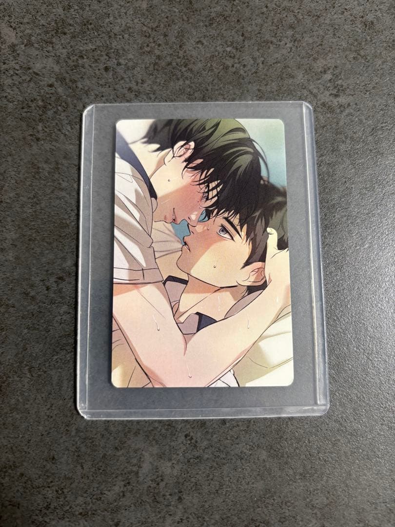 韓国BL lezhin Backlight 朝になりました 日本限定 トレカ 韓国BL