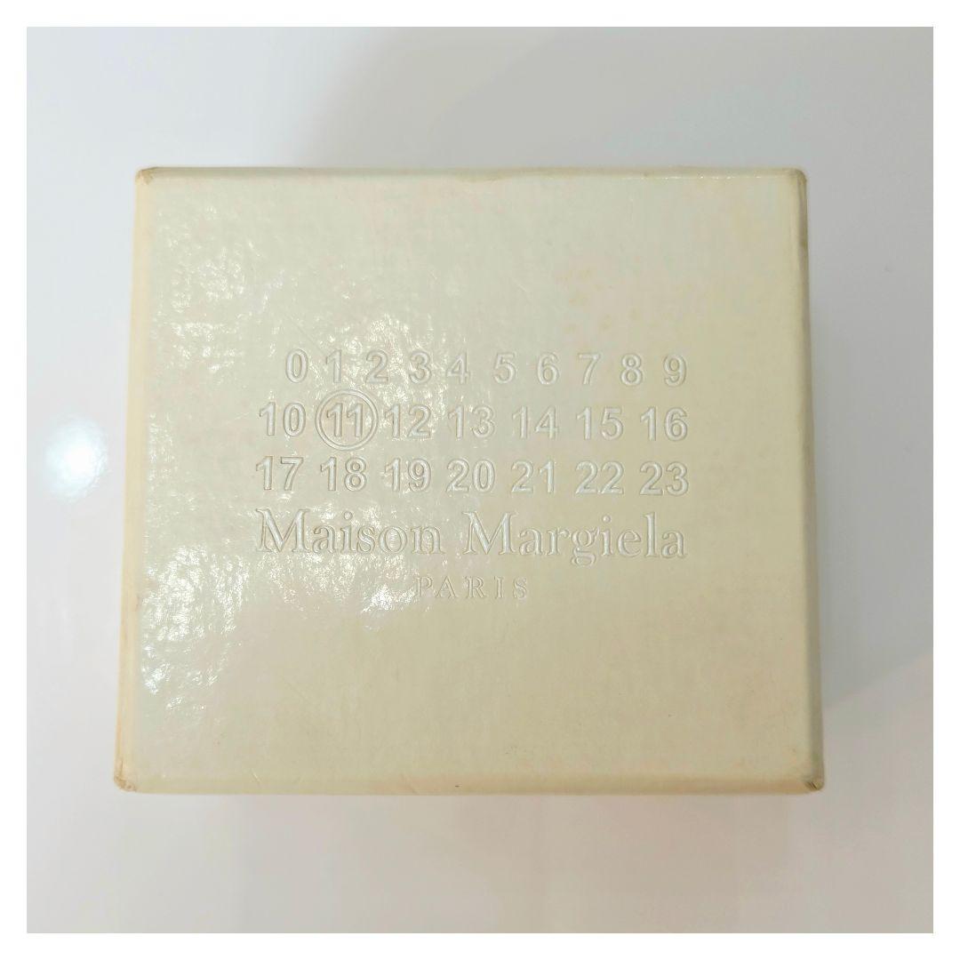 メゾンマルジェラ S55UQ0059 オニキス スクエア シグネットリング S