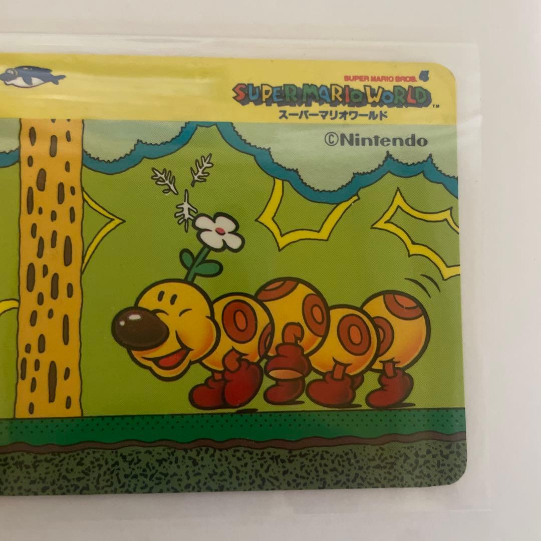 スーパーマリオワールドカード　ハナチャン　トップサン　任天堂　トップ製菓