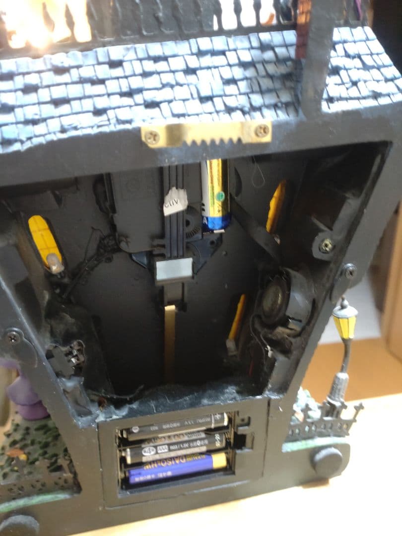 Disney　ミッキー 　ドナルド他ハロウィン掛時計