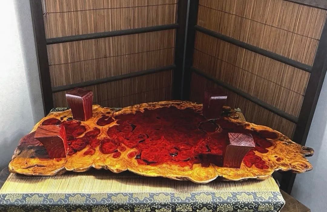 2025年最新】玉杢 花台の人気アイテム - メルカリ 天然時代木 花梨 玉杢