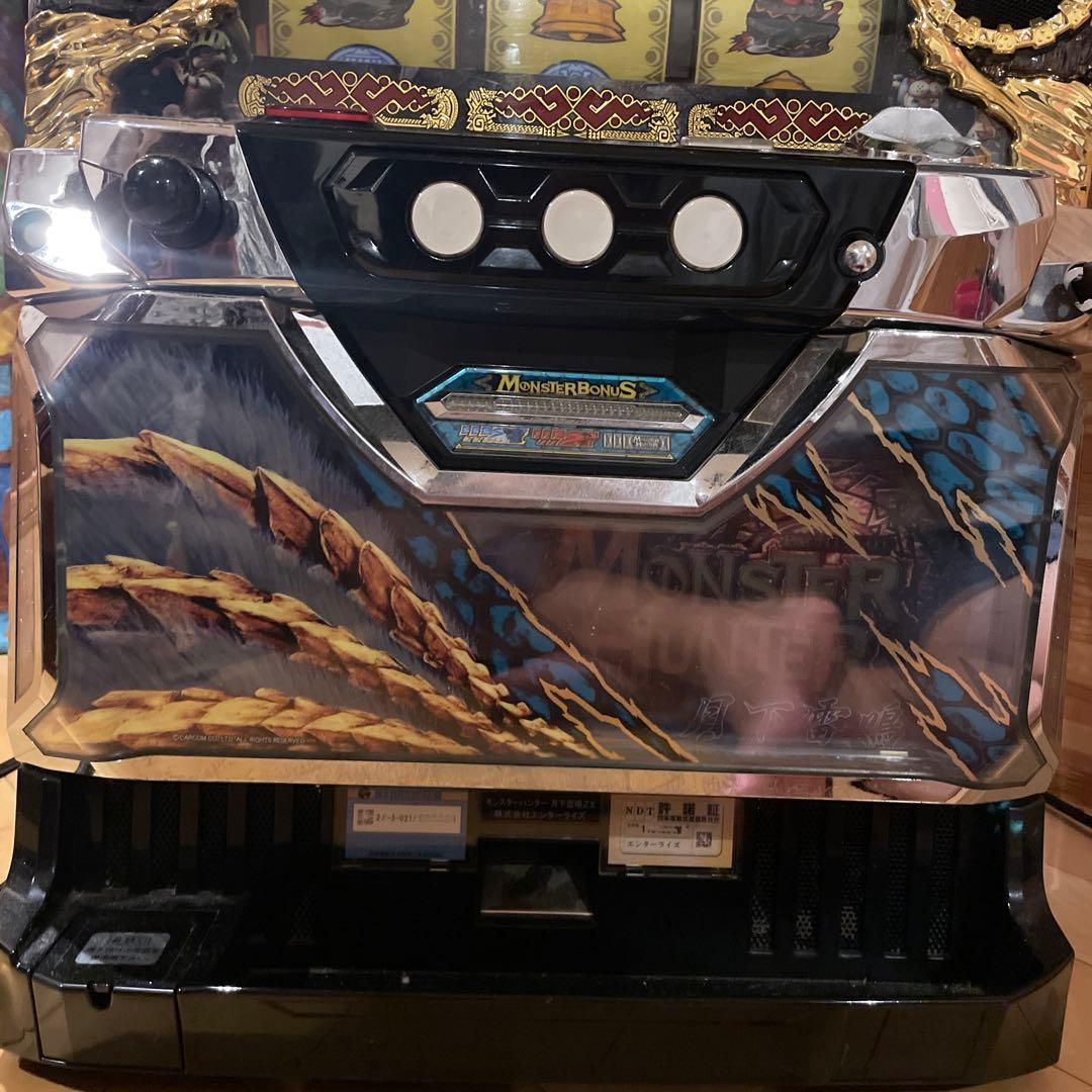 モンスターハンター 月下雷鳴(5号機) パチスロ実機 5号機