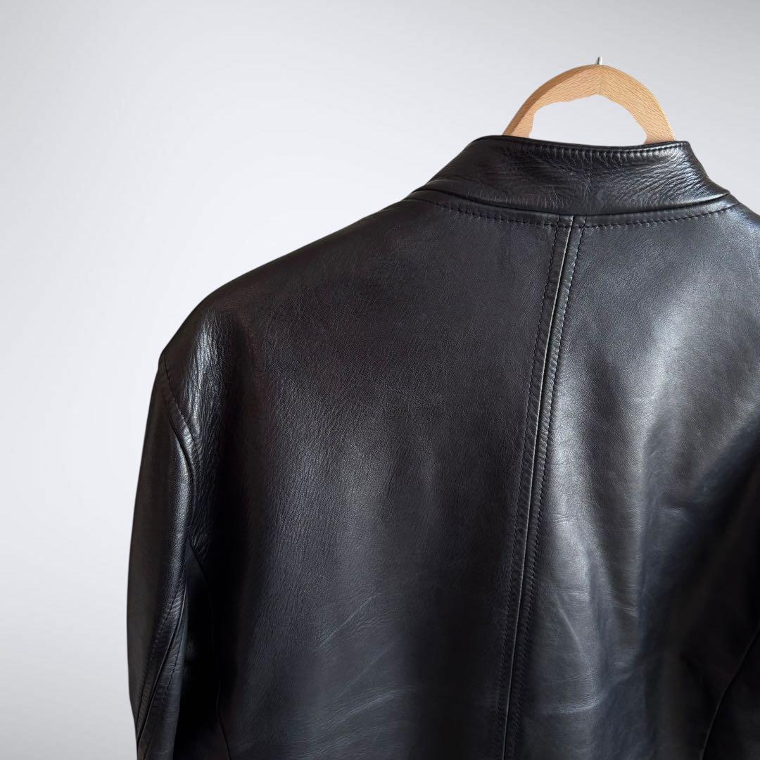 伊製希少giulianoFujiwaraホースハイド48馬革LAMPOアーカイブ - メルカリ