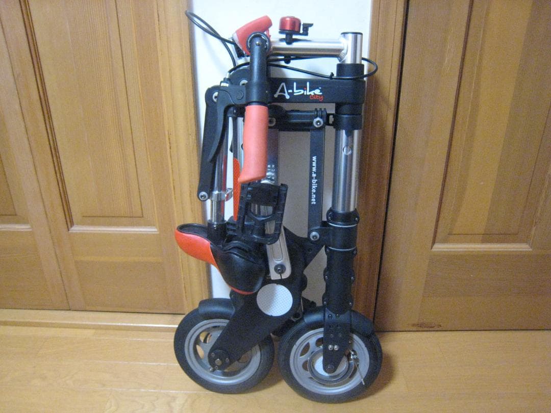 【程度良】A-BIKE-CITY正規品 8インチ 前後エアータイヤ