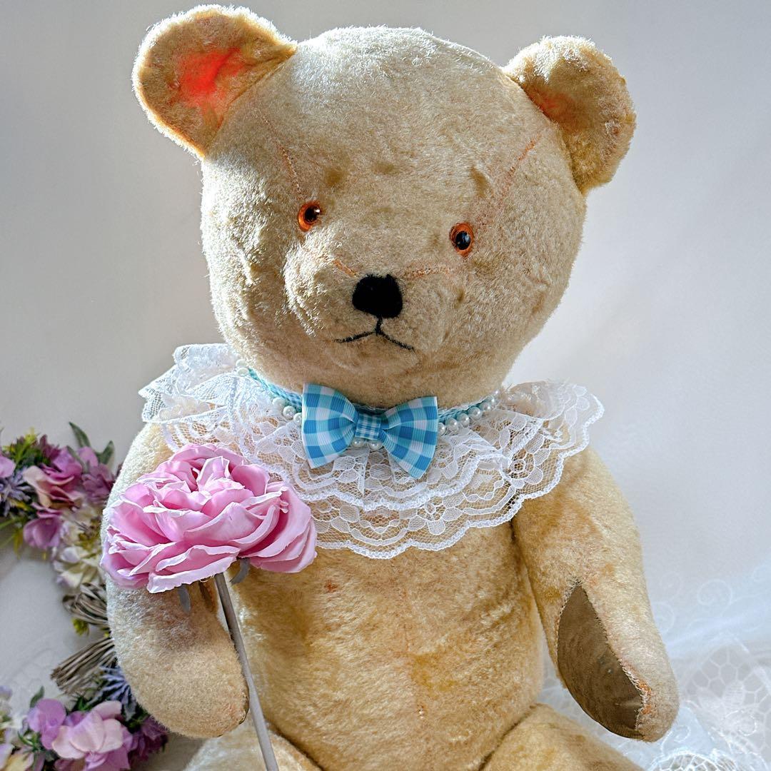 グラちゃん 様❤️BIG 58cm❤️ 珍しいイギリスアンティークベア　テディベア