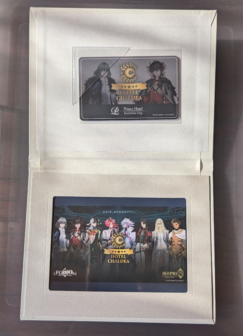 FGO ホテルカルデア ホテルカードキー 宿泊特典 ノベルティ オベロン