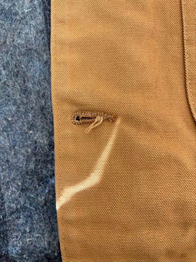 ［中澤商店］Carhartt フード付きジャケットブラウン100years