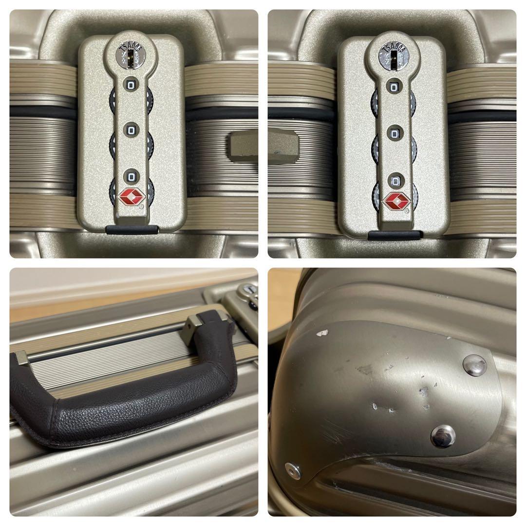美品・廃盤】 RIMOWAプライベートジェットルフトハンザ コラボ 32L