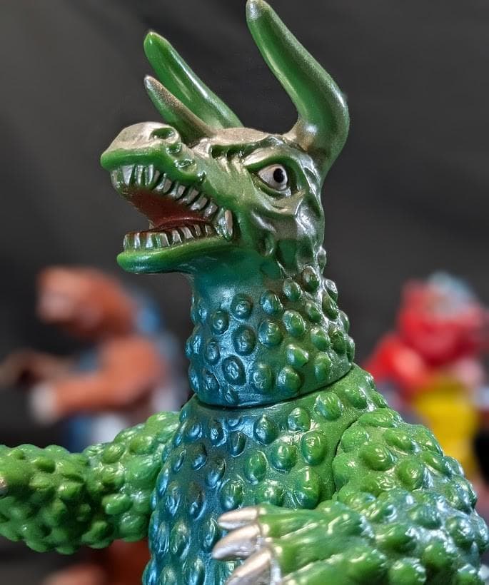 サソギラス＆モグネス＆ジギラ「マグマ大使」怪獣（ブルマァク復刻