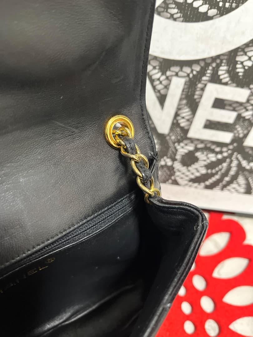 シャネル CHANEL マトラッセ チェーンショルダー ブラック G078