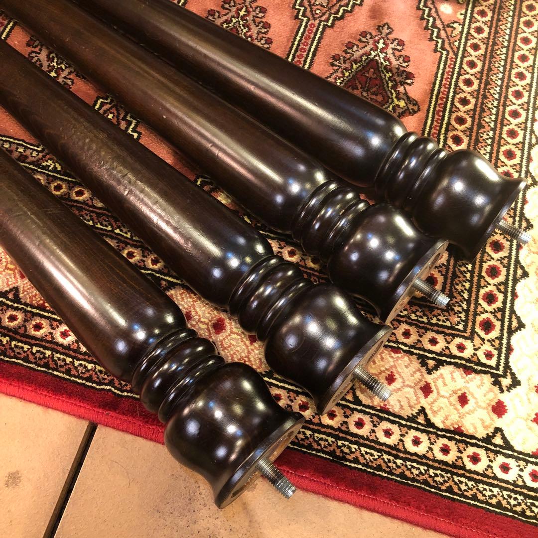 オールドヴィンテージ 柏木工 スピンドルレッグ　ダイニングテーブル