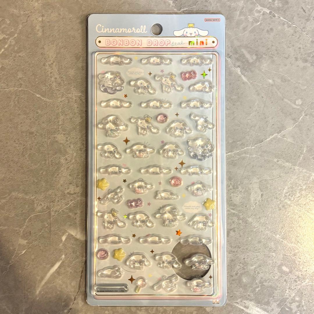 【国内正規品】サンリオ　ボンボンドロップシールmini コンプ 8種　セット